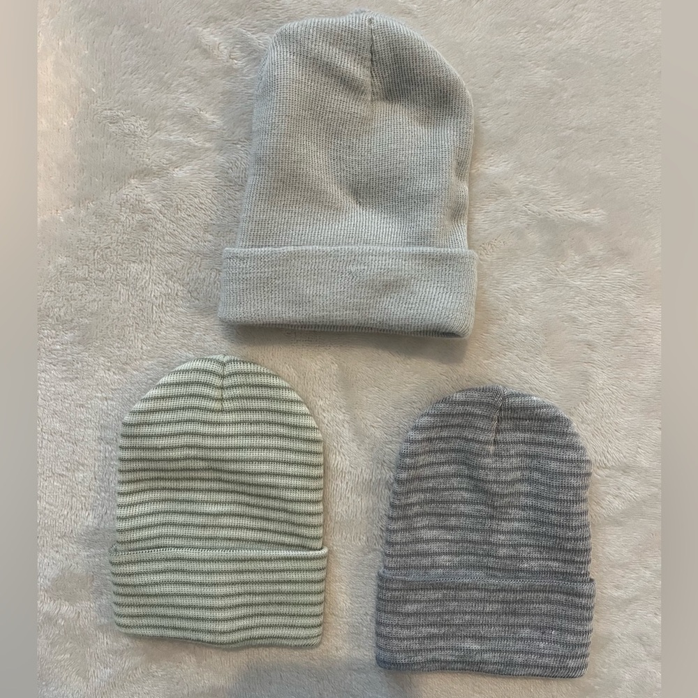 Newborn Hats Set of 3